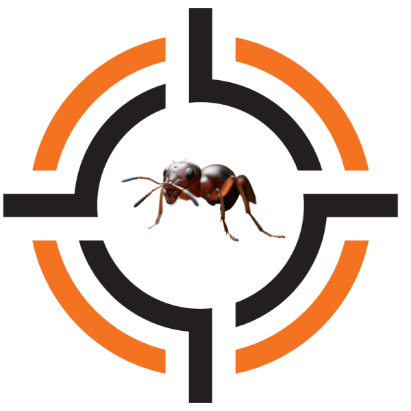 logo aben transp richtend op een mier